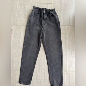 WOMENS PAPERBAG JEANS SIZE SMALL